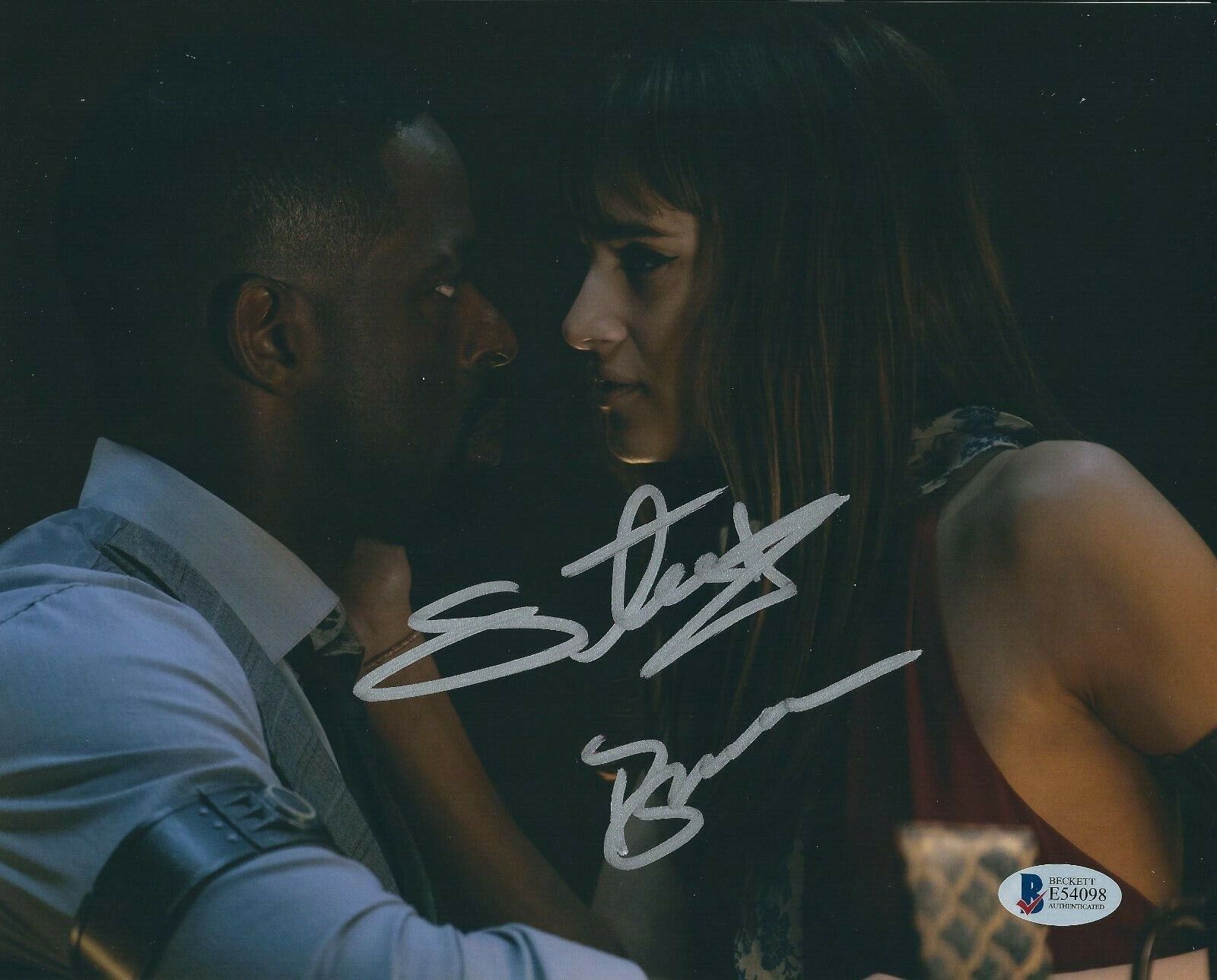 Sterling K. Brown Signed 8x10 Photo Poster painting *Black Panther *The Predator Beckett E54098