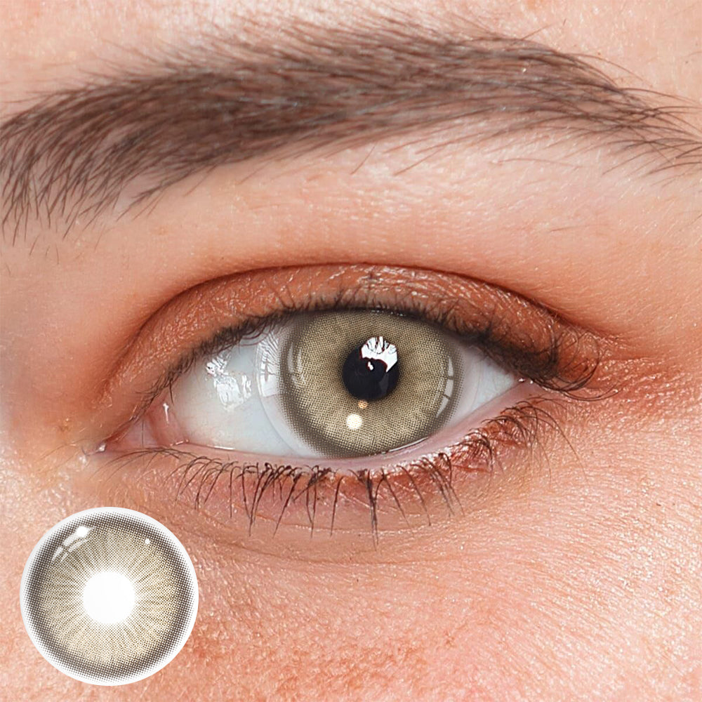 Goldie Brown Prescription Coloured Contact Lenses