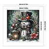 Christmas Snowman-11CT Stamped Cross Stitch 40*40cm/15.75*15.75in
