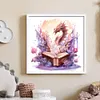 【Limited Stock Sale】Full Embroidery Cotton Thread 11CT Print Flying Dragon Book Cross Stitch 60x60cm tapestrymarket