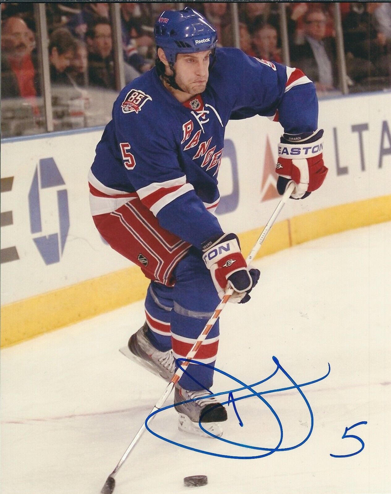 Autographed Dan Girardi New York Rangers 8x10 Photo Poster painting - w/COA