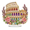 Landscape DIY Diamond Painting Acrylic Ornament Special Shaped Diamond Art Craft Kit for Home Decor