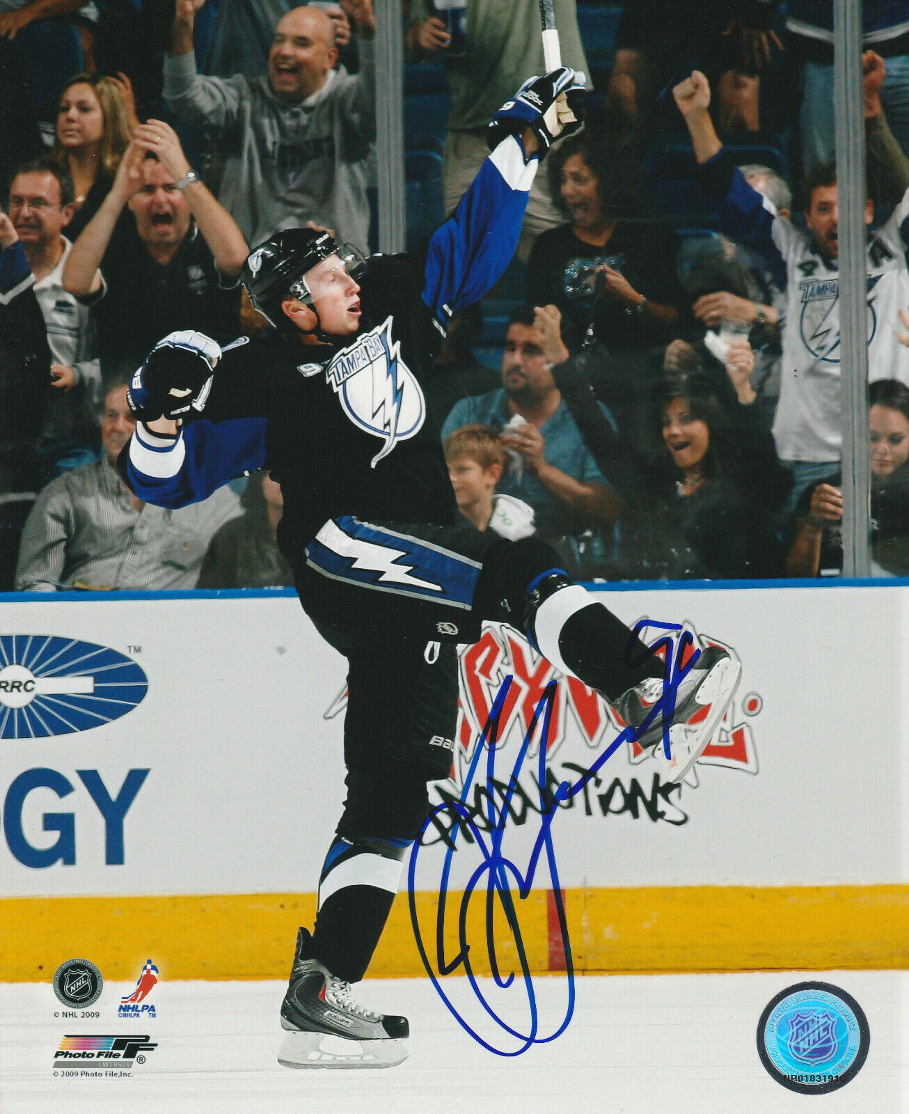 STEVEN STAMKOS SIGNED TAMPA BAY LIGHTNING 8x10 Photo Poster painting #7 Autograph