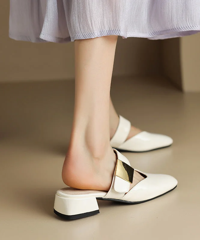 New Velour Spliced Chunky Sandals In Champagne Cowhide Leather With Cushioned Insole main image 0