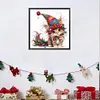 Christmas Animals-Paint by Numbers Acrylic Painting 20*20cm