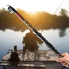 Carbon Fiber Fishing Rod Telescopic Spinning Rod Travel Rod Fishing Accessories