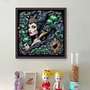(Stamped/Counted) Maleficent Disney Villain-11CT/14CT Stamped Cross Stitch 45*45cm