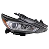 TRQ Passenger Side Headlight Assembly Halogen Compatible with 2016-2018 Nissan Altima Without LED Daytime Running Lights NI2503247