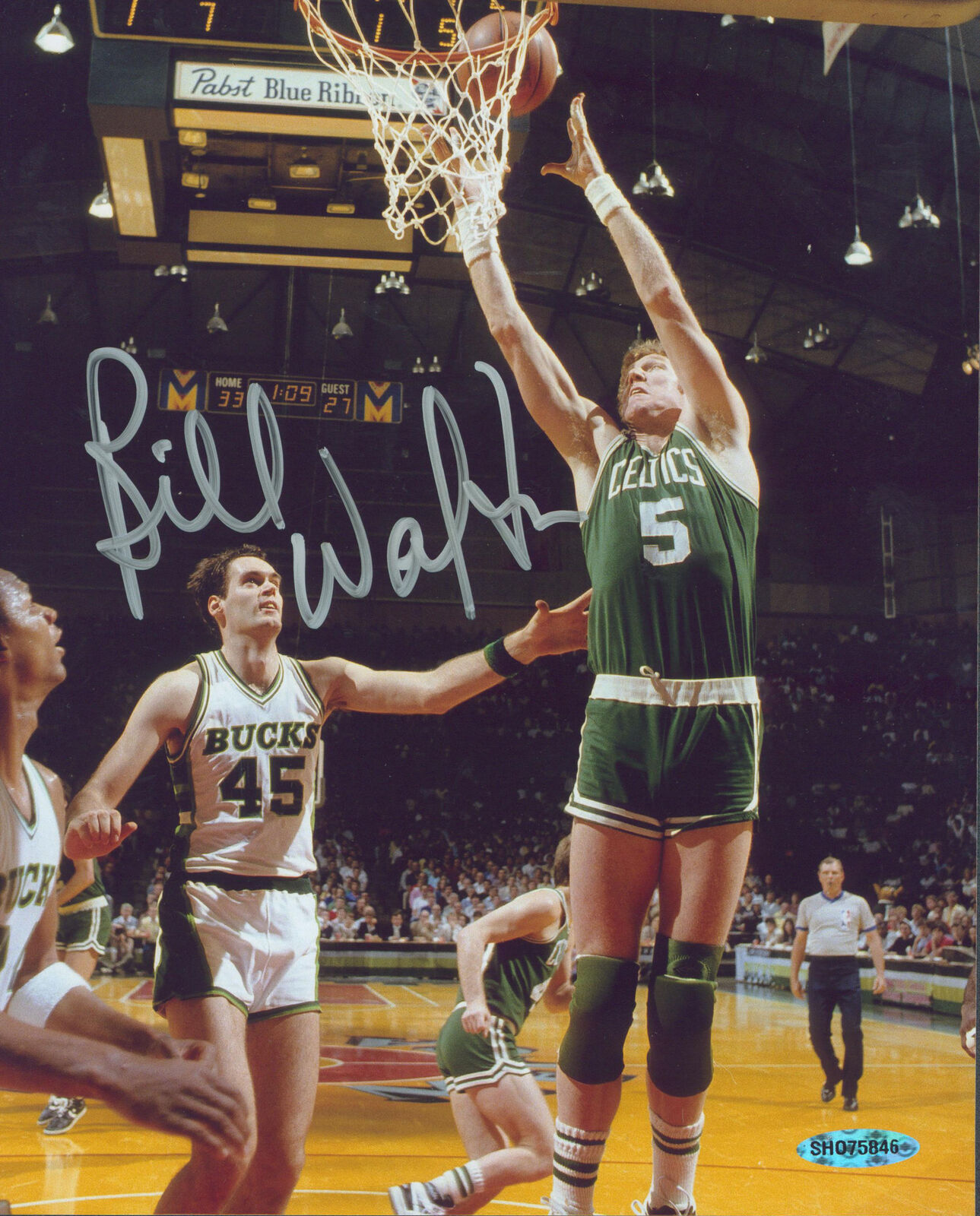 Celtics Bill Walton Authentic Signed 8x10 Photo Poster painting UDA #SHO75846