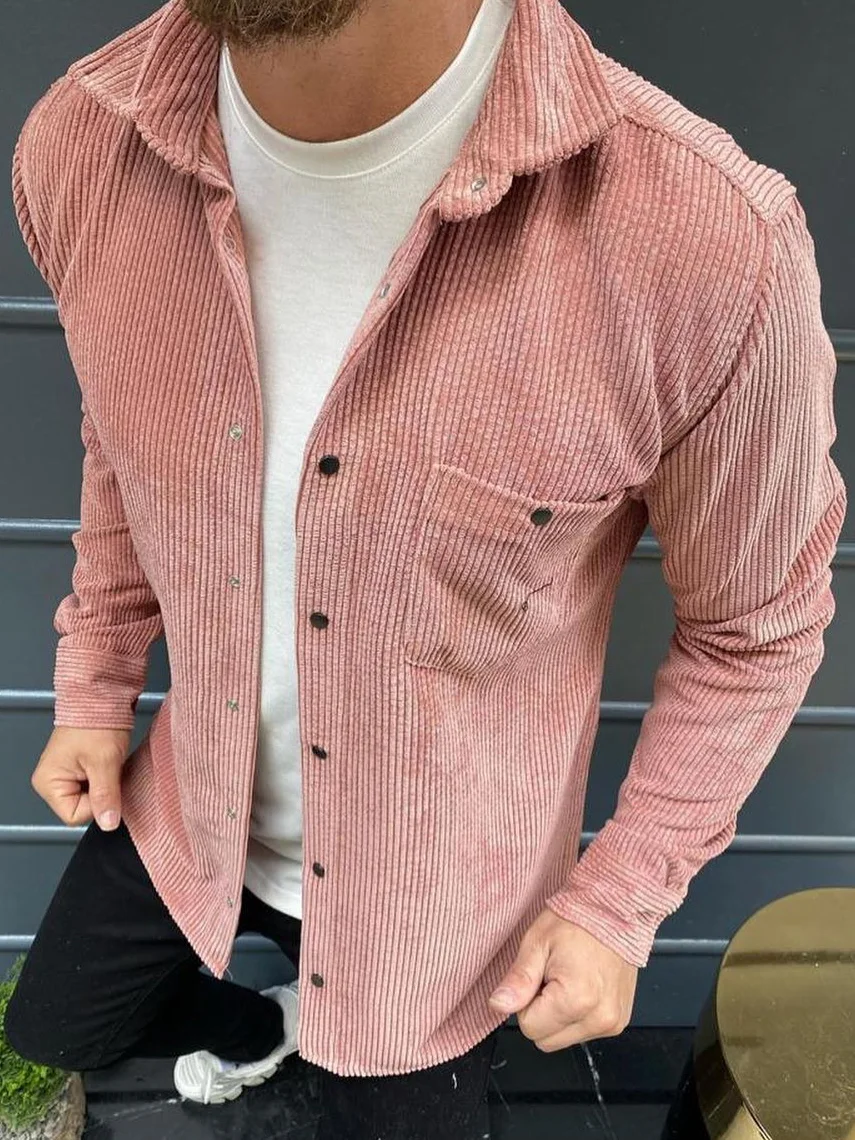 Pink Corduroy Jacket