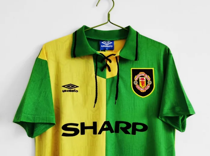 Retro 92/94 Manchester United third away Football T-Shirt