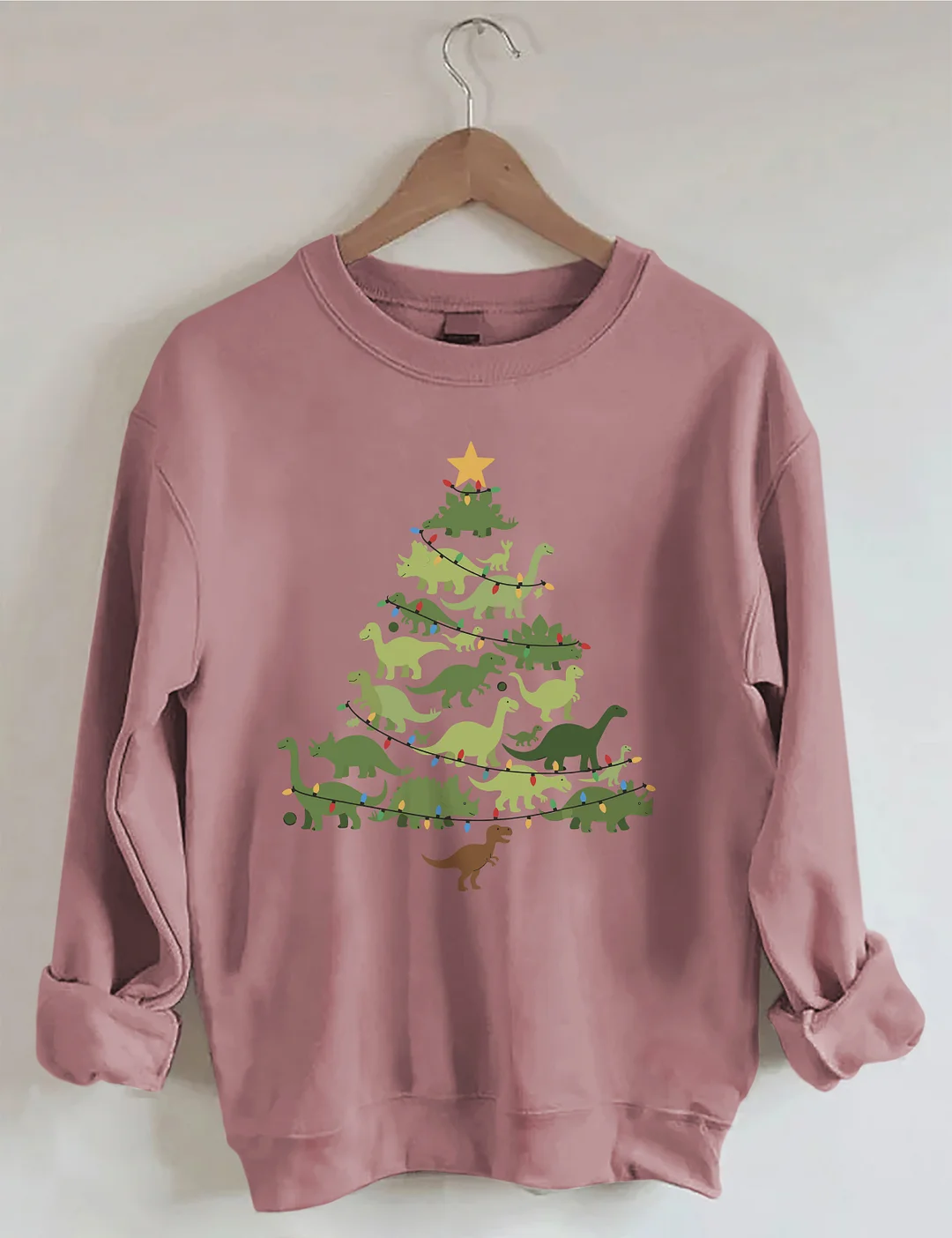 Dinosaurs Christmas Tree Sweatshirt