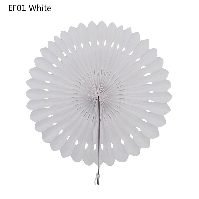 1Pc 20cm/25cm/30cm Tissue Paper Fans Honeycomb Pinwheels Hollow Hanging Flowers Birthday Party Wedding Baby Shower Decoration