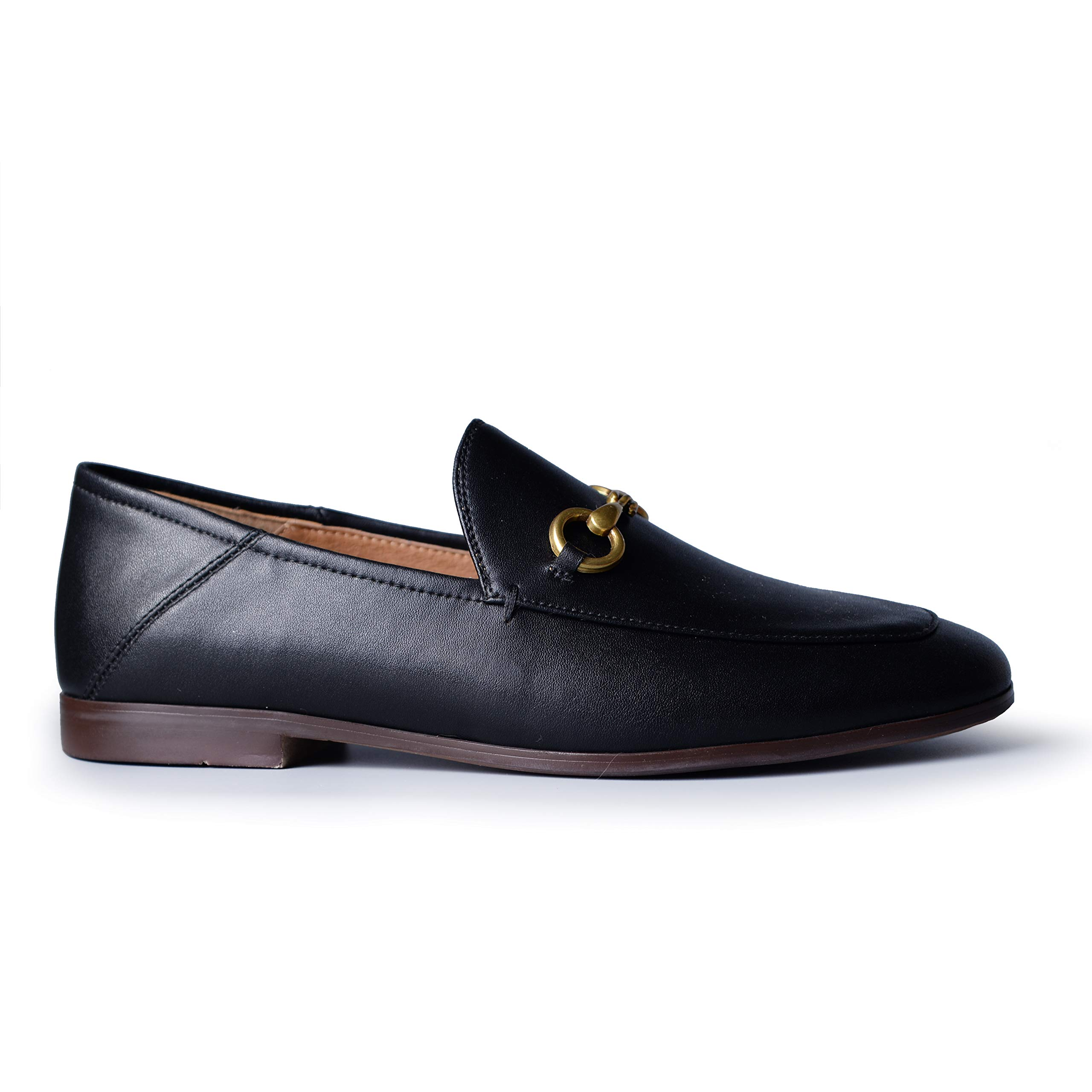 Women's Loafers Low Heel Flats Lady Work Mules Shoes-vocosishoes