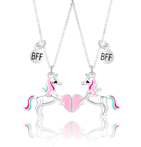 Magnetic Unicorn BFF necklace