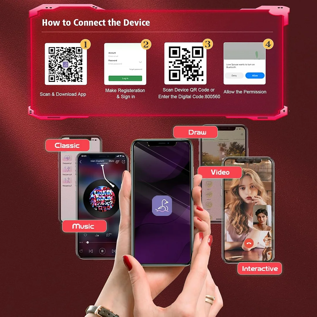 Coreon &ndash; Smart App-controlled Vibrating Cock Ring Precision Control For Stronger Performance