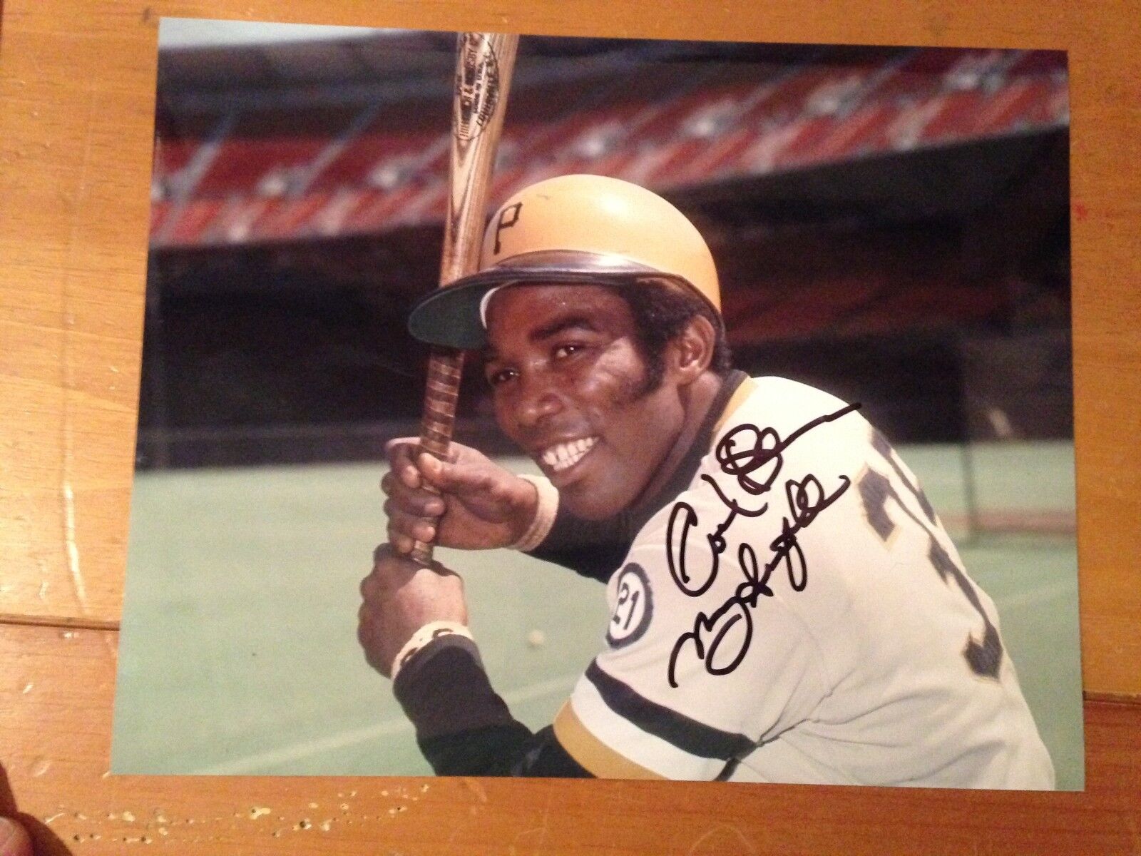 MANNY SANGUILLEN AUTOGRAPH Photo Poster painting PITTSBURGH PIRATES signed 8x10 COA