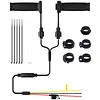 12V 22mm Motorcycle Heated Grips Universal Electric Heating Handle Hand Warmer