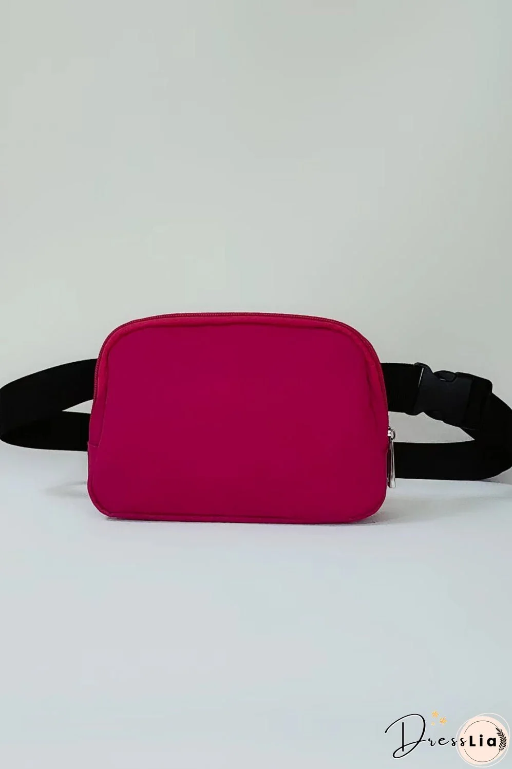 Buckle Zip Closure Fanny Pack