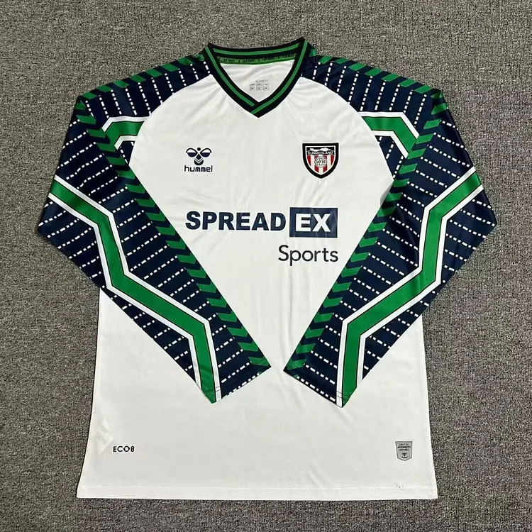 Player version 2024/2025 Sunderland Away Long Sleeve Jersey 1:1 Thai Quality