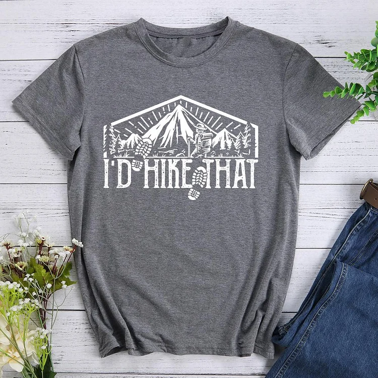 PSL I'd Hike That Mountain Hiking Hiking Tee-010914