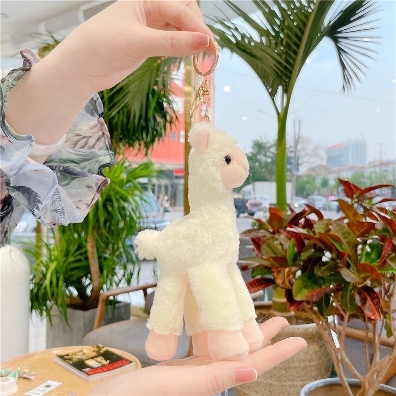 Minimalist Animal Pp Cotton Bag Pendant Keychain
