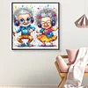 Diamond Painting-DIY Full Round Drill Old Couple
