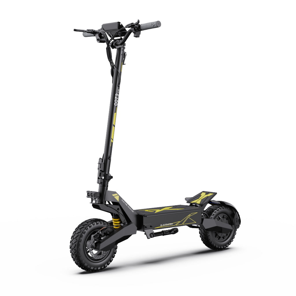 OOTD T10 Electric Scooter, 500W Motor, 48V 13AH Battery, 11 inch Vacuum Tires, 50km/h Max Speed, 45km Range, Front & Rear Disc Brakes, Front & Rear Spring Shock Absorber