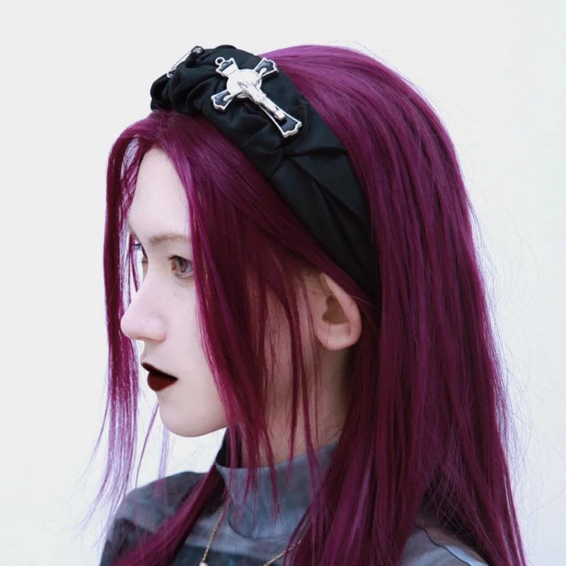 Handmade Cross Hair Band
