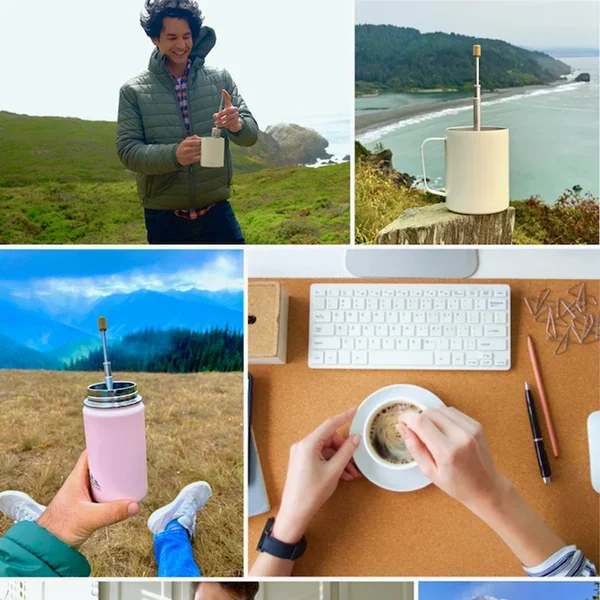 Portable Coffee and Tea Press Maker