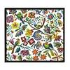 Bird Flowers-14CT Stamped Cross Stitch Kit(55x59cm)