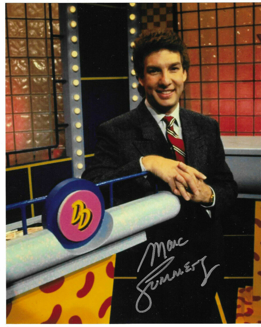 Marc Summers Authentic Signed 8x10 Photo Poster painting Autographed, Double Dare Host