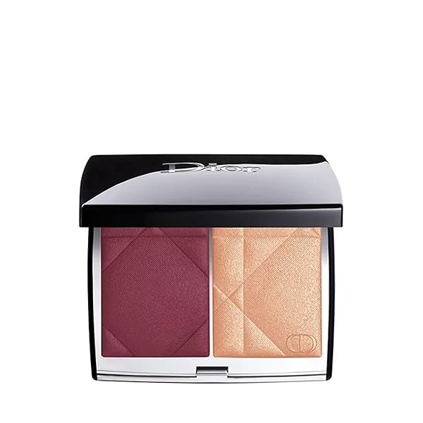 DIOR Rouge Blush & Glow Palette - 757 Wildior - Shape & Highlight Couture Duo, 0.28 oz.