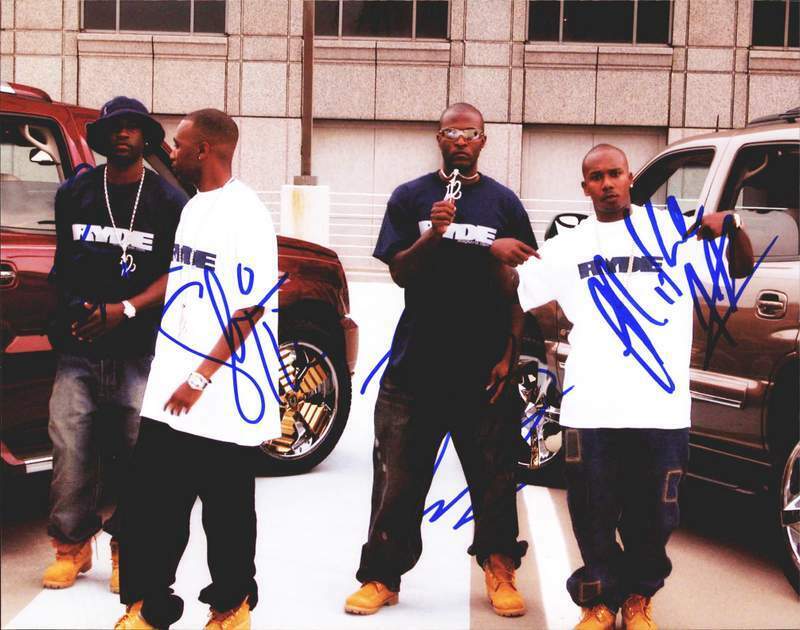 112 authentic signed rap 8x10 Photo Poster painting W/Certificate Autographed (A00559)