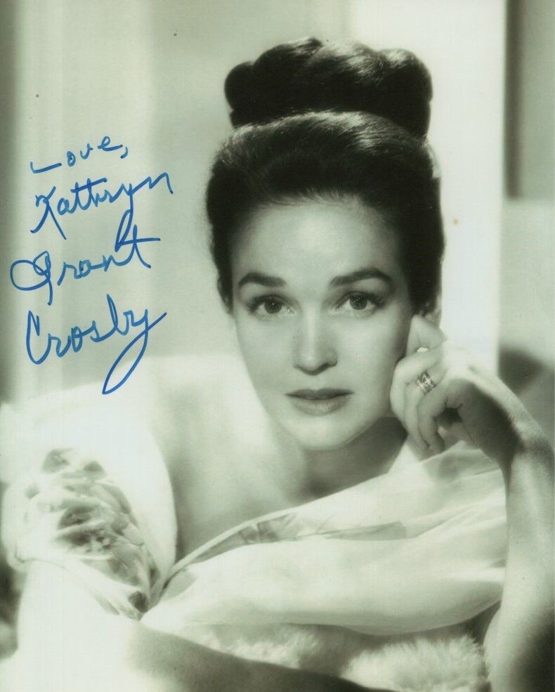 KATHRYN GRANT CROSBY signed autographed Photo Poster painting