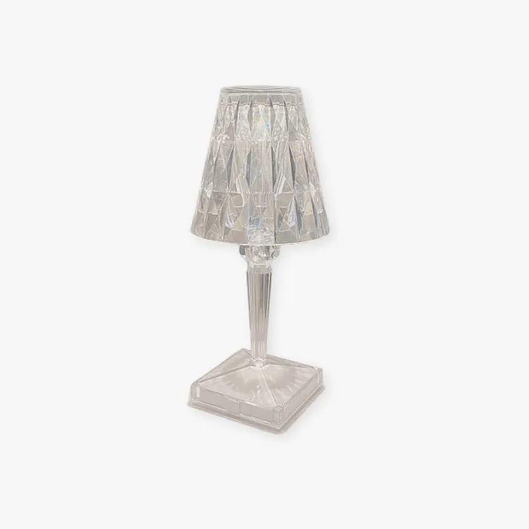 Kristy Modern Acrylic Table Lamp, Living Room/Bedroom
