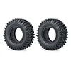 AMK 4Pcs 1.0" Rubber All Terrain Tires 25x50x20mm for 1/24 RC Crawler Cars Axial SCX24 90081 1/18 TRX4M (4PCS)