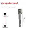 1/2inch Scissor Jack Adapter Chrome Vanadium Steel for 1/2 Inch Impact Wrench