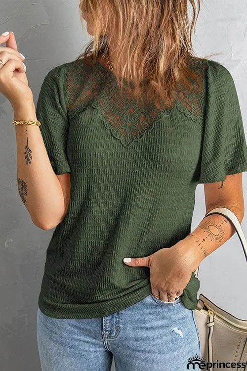 Add A Little Charm Lace Blouse