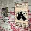 Drum Set - Vintage Metal Signs(12*16Inch) - Music