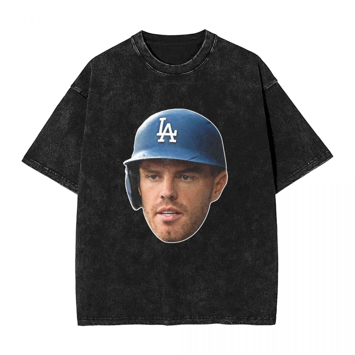 Los Angeles Dodgers Freddie Freeman Printed Vintage Men's Oversized T-Shirt