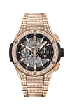 Hublot Big Bang Integrated King Gold Pave 42mm Watch