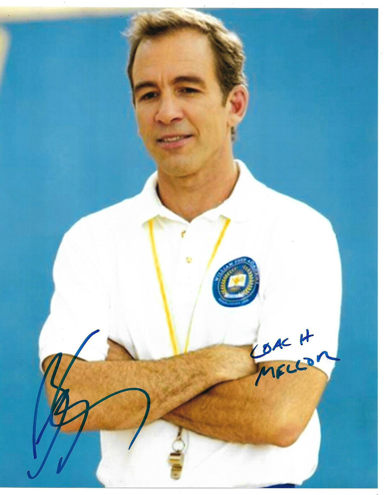 Bryan Callen Authentic Signed 8x10 Photo Poster painting Autograph, The Goldbergs, Coach Mellor