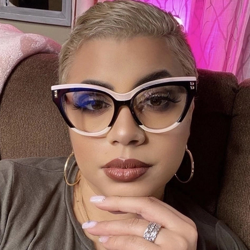 Fashion Printing Ac Butterfly Frame Full Frame Optical Glasses