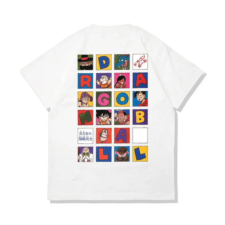 Pure Cotton Dragon Ball Kawaii Anime T-shirt weebmemes