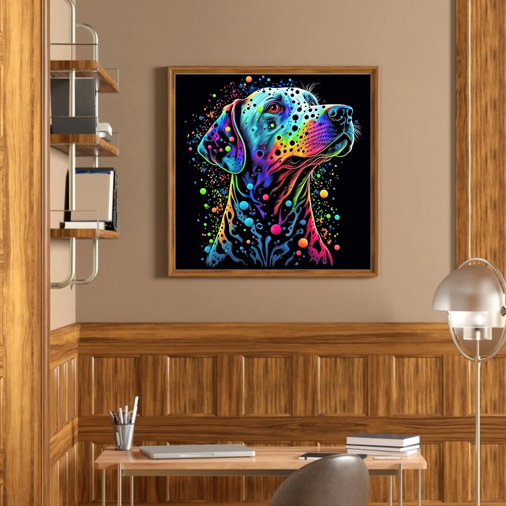 Diamond Painting - Full Round Drill - Dog(30*30cm)