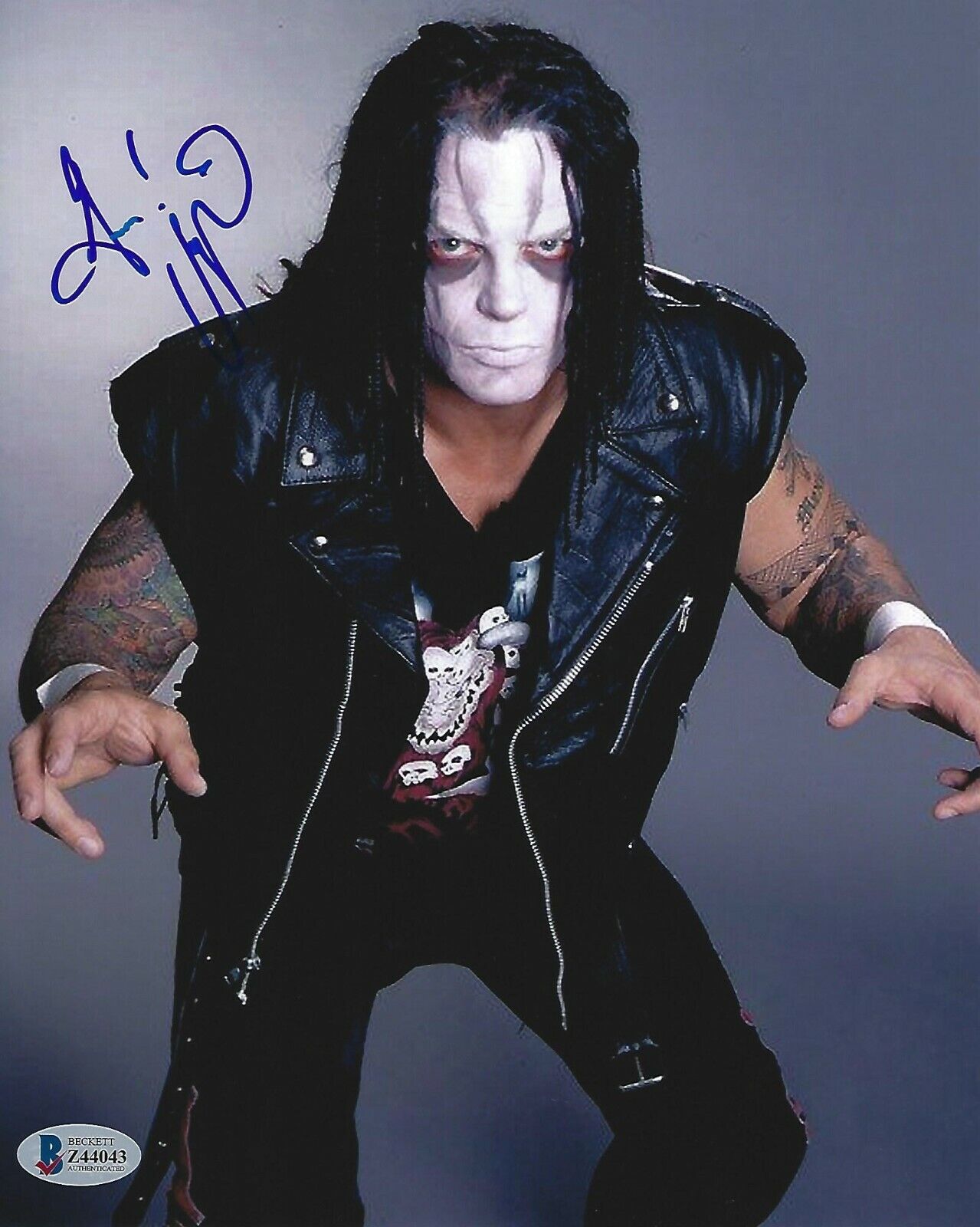 Vampiro Signed 8x10 Photo Poster painting BAS Beckett COA AEW WCW AAA CMLL Picture Autograph 3