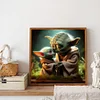 Yoda Star Wars - Rundbohrer Diamantmalerei - 40*40cm