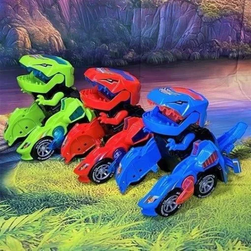 Early Christmas Sale – 49% OFF🎁LED DINOSAUR TRANSFORMATION CAR TOY