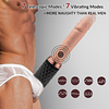 7 Vibrating & Telescopic Modes 360&deg; Rotation Realistic Dildo